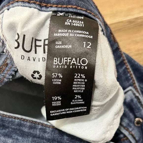 Buffalo David Bitton Indigo Straight Leg Jeans - Picture 4 of 5